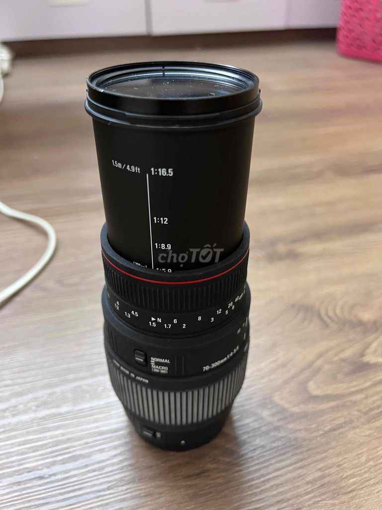 Ống kính Sigma 70-300mm f4-5.6 APO DG Đen. Mua bán Máy ảnh, Máy quay tại Quận Hai Bà Trưng Hà Nội được đăng bởi Nam hình 1