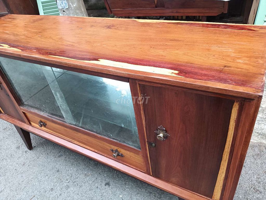 Tủ Gỗ Quý Hiếm Nâu 1m60x91cmx44cm. Mua bán Tủ, kệ gia đình tại Quận Tân Phú Tp Hồ Chí Minh được đăng bởi tùng hình 1