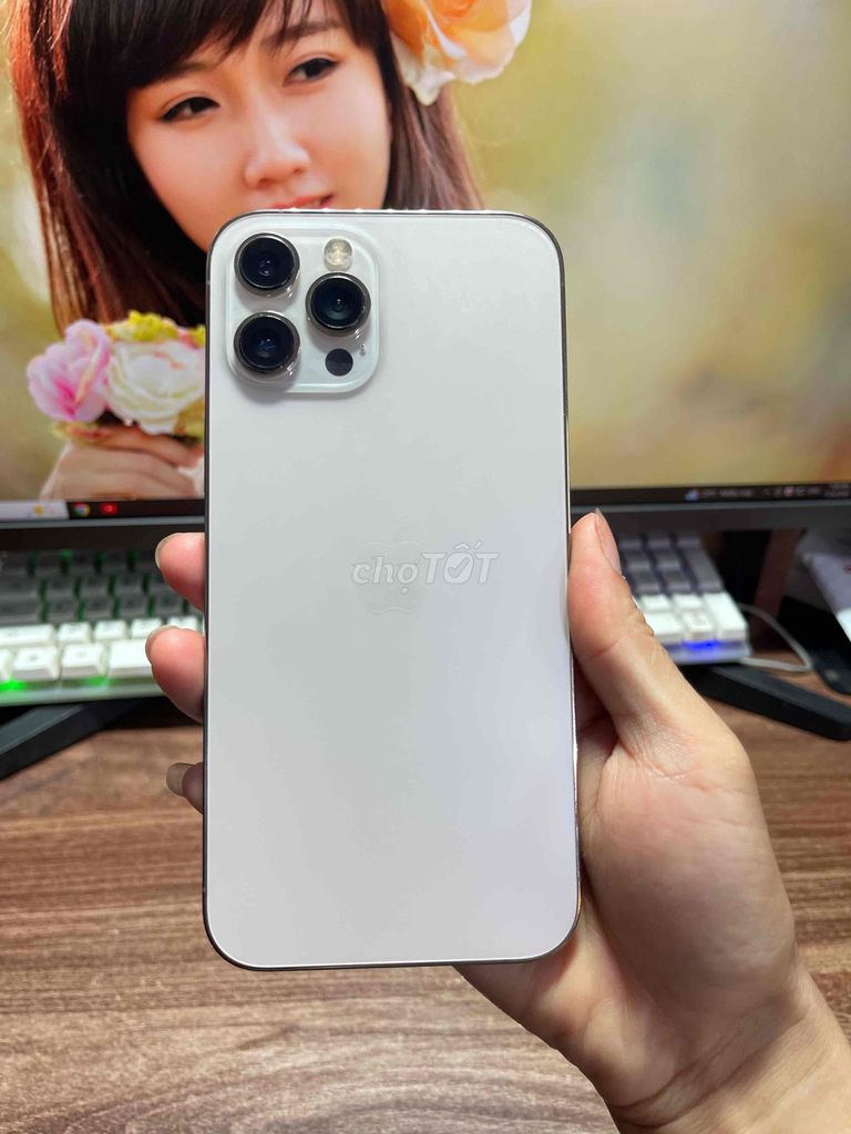 iPhone 12 Pro Max 128GB Vàng Gold Zin All, đẹp 98%. Mua bán Điện thoại tại Quận Lê Chân Hải Phòng được đăng bởi Huy Tưởng Mobile hình 1