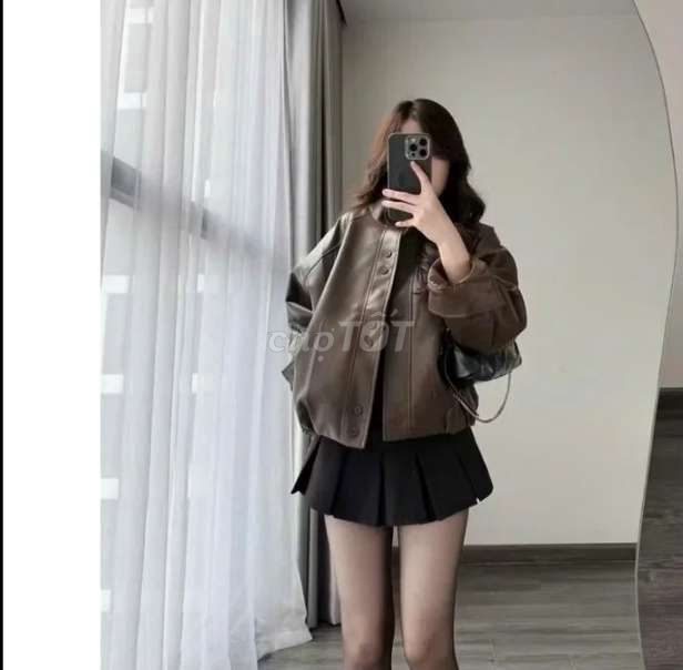 Áo khoác bomber nữ Oversize. Mua bán Quần áo tại Huyện Chương Mỹ Hà Nội được đăng bởi Thuu Ha hình 1