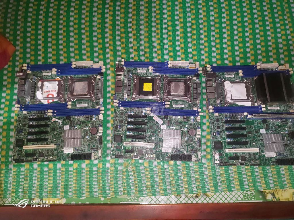 bán 3xác Main dual X9DRL 2620 để lâu bật không lên. Mua bán Linh kiện (RAM, Card...) tại Thị xã Ngã Năm Sóc Trăng được đăng bởi thanh bui hình 1