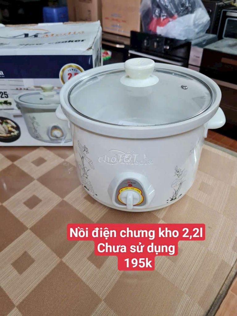 THANH LÝ NỒI KHO CÁ.CHƯNG YẾN MEDIA 2.2L