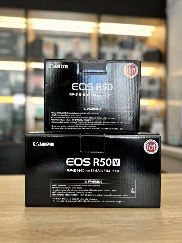Canon R50, Canon R50V new hãng, BH 24 Tháng. Mua bán Máy ảnh, Máy quay tại Quận 8 Tp Hồ Chí Minh được đăng bởi Mẫn Phan hình 1
