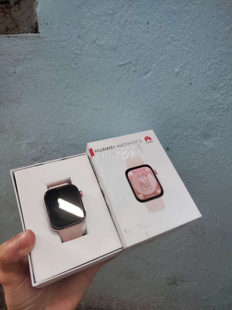 huawei fit 3 hồng bảo hành 14/11/2025 đẹp 98℅