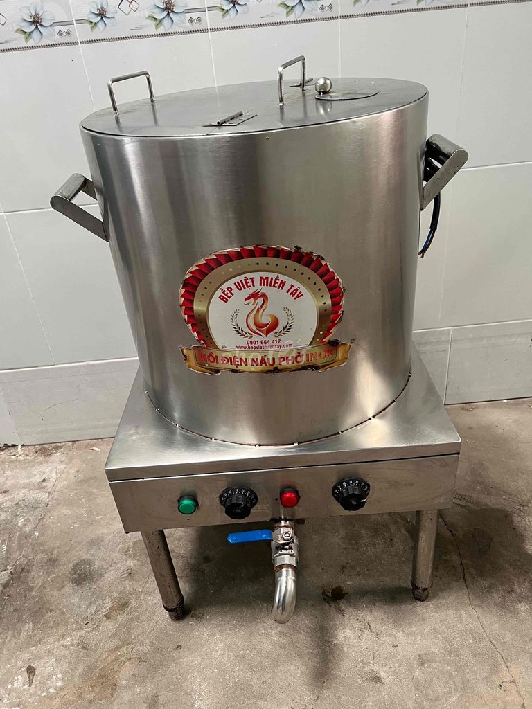 Nồi điện nấu phở Bếp Việt Miền Tây70L. Mua bán Bếp, lò, đồ điện nhà bếp tại Quận Cái Răng Cần Thơ được đăng bởi QuốcC hình 1