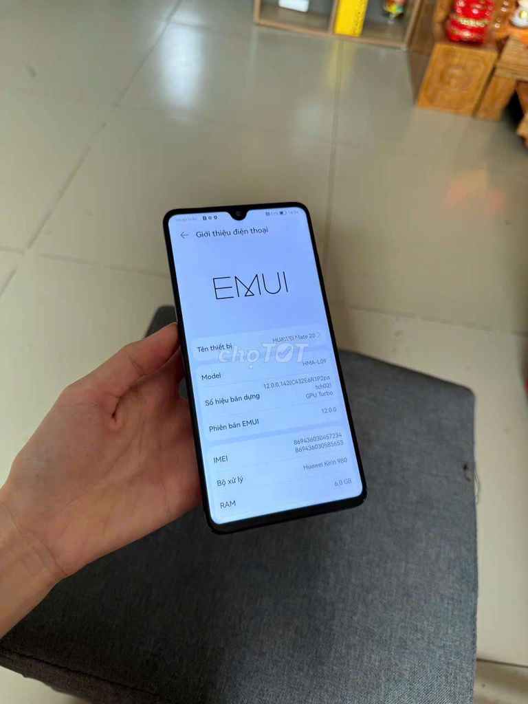 Huawei mate 20. Ứng dụng đầy đủ