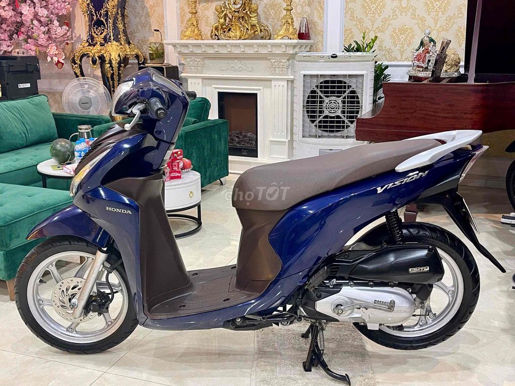 XE MÁY 68 - Honda Vision 2016 Xanh Zin Chất. Mua bán Xe máy tại Quận Tây Hồ Hà Nội được đăng bởi Đức Anh hình 3