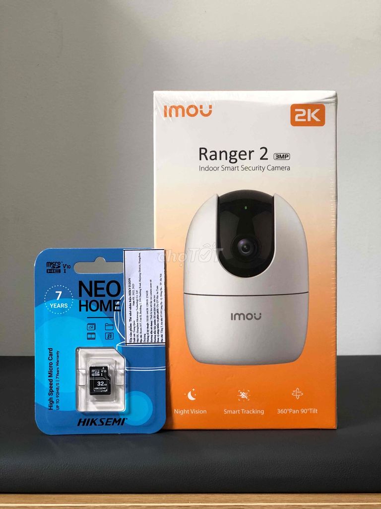 XẢ RẺ CAMERA IMOU A32 3MP NÉT 2k + THẺ NHỚ. Mua bán Máy ảnh, Máy quay tại Quận Gò Vấp Tp Hồ Chí Minh được đăng bởi Shop Vũ Bảo Mua bán camera linh kiện PC Cũ Mới hình 1