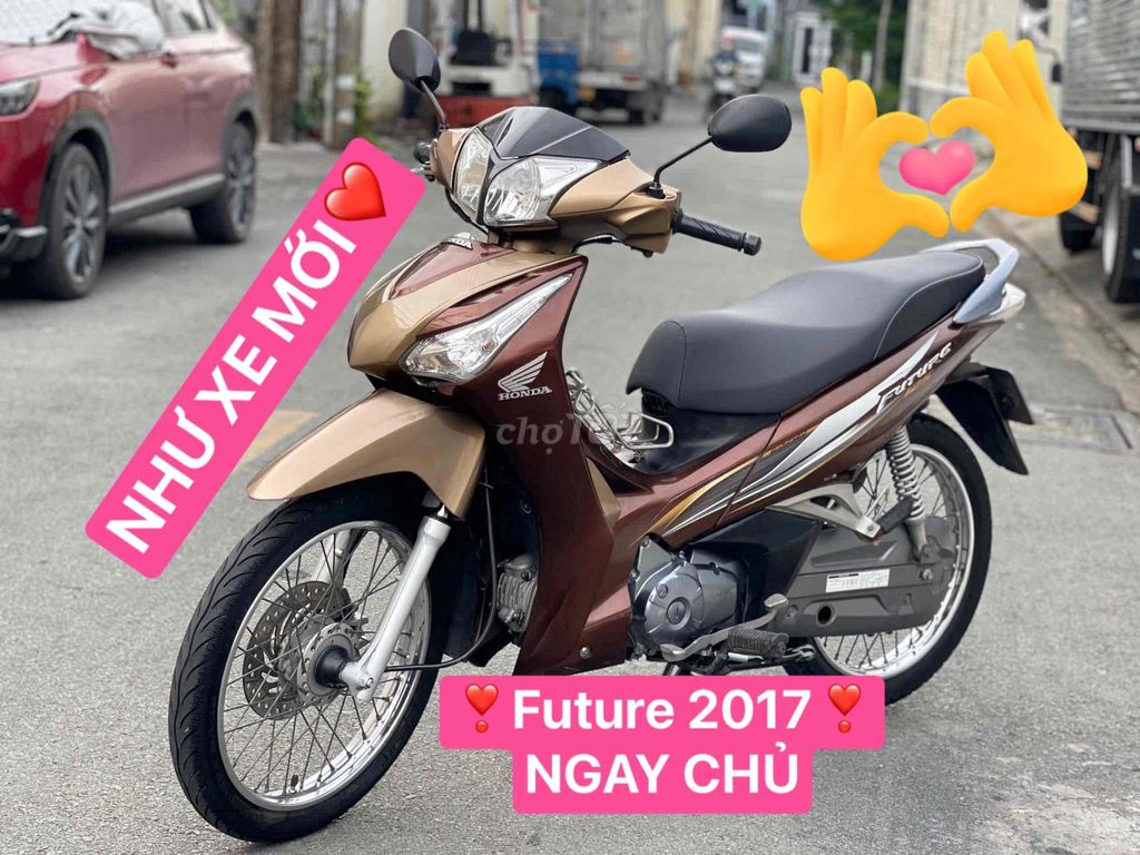 [ZIN 100💯]Honda Future 125 2017🔷1CHỦ🔷ÍT SD🔷10điểm🔷