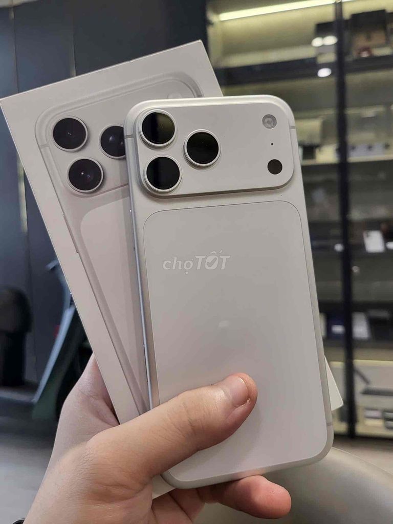 Apple iPhone 17 Pro Max 256GB Trắng Fullbox BH6/27. Mua bán Điện thoại tại Quận 8 Tp Hồ Chí Minh được đăng bởi TRƯỜNG MOBILE  hình 1