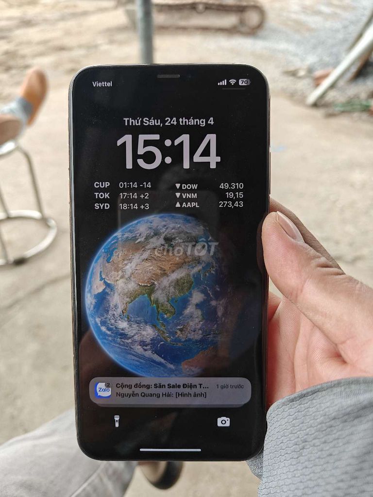 Apple iPhone XS Max Đã thay pin. Mua bán Điện thoại tại Huyện Thanh Trì Hà Nội được đăng bởi linh hình 1
