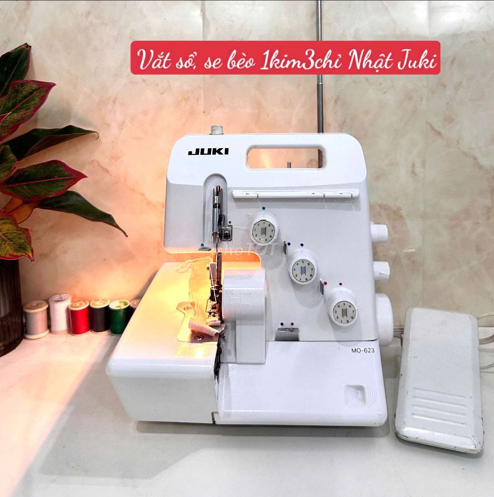 Máy may vắt sổ Juki MO-623 Nhật Bản 1 kim 3 chỉ. Mua bán Đồ chuyên dụng, Giống nuôi trồng tại Huyện Hóc Môn Tp Hồ Chí Minh được đăng bởi Phan Huỳnh Đạt hình 1