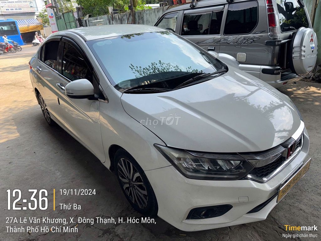 Honda City 2019 Белый