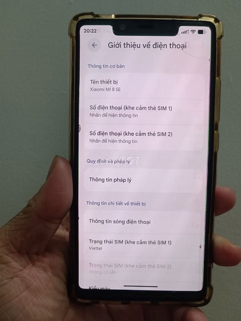 Xiaomi Mi 8 SE 64GB Đen. Mua bán Điện thoại tại Quận 10 Tp Hồ Chí Minh được đăng bởi Hội Đồ Điện Tử hình 1