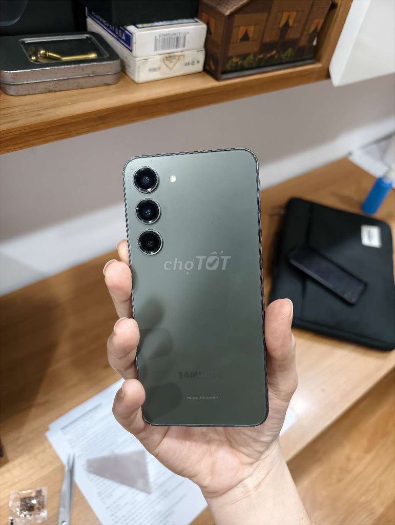 Samsung S23 128Gb xanh lá SSVN. Mua bán Điện thoại tại Quận Hoàng Mai Hà Nội được đăng bởi Linh hình 1