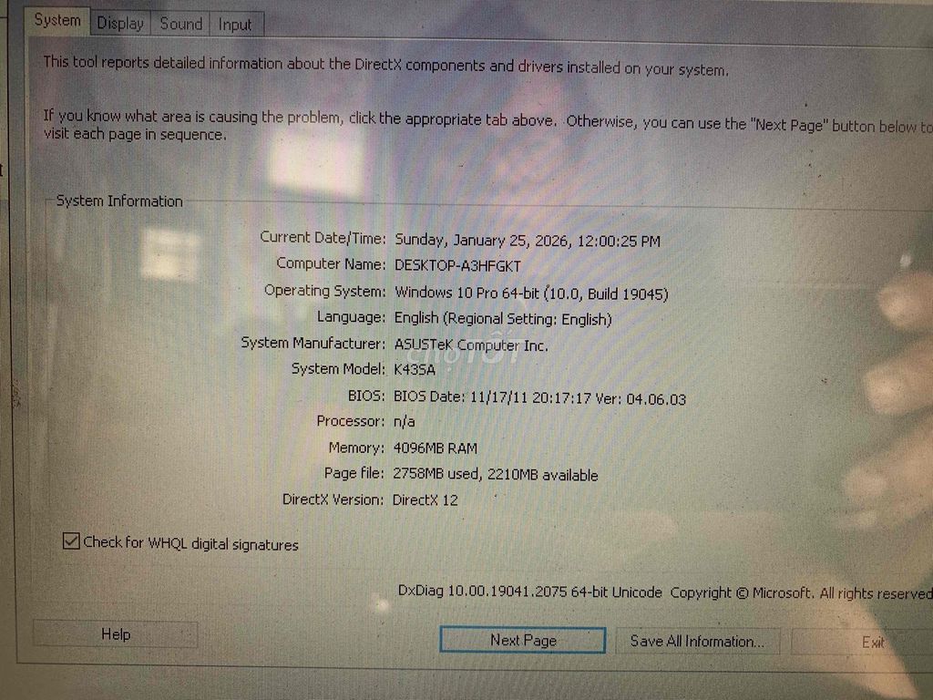 ASUS K43SA 14 inch 4GB/500GB. Mua bán Laptop tại Quận Gò Vấp Tp Hồ Chí Minh được đăng bởi Anh Hiền hình 1