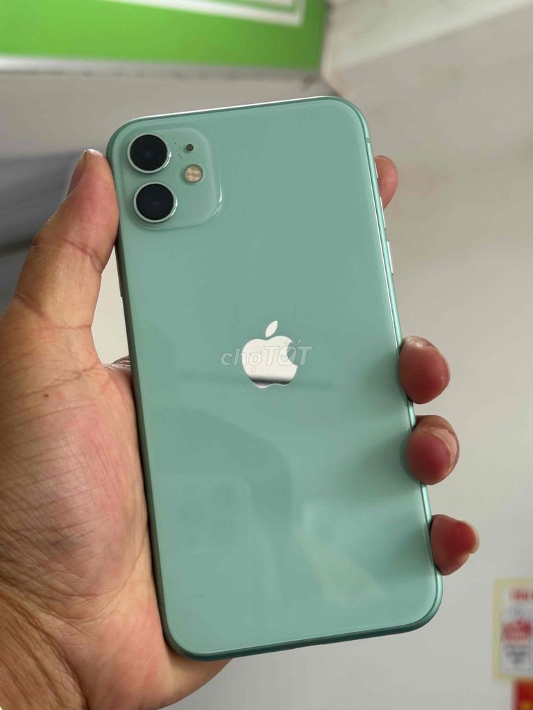 Apple iPhone 11 64GB Xanh lá. Mua bán Điện thoại tại Thành phố Buôn Ma Thuột Đắk Lắk được đăng bởi Cầm Đồ PHÚT 89  hình 1