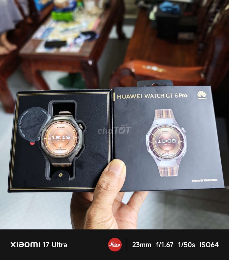 HUAWEI GT6 PRO NÂU FULLBOX LIKENEW. Mua bán Thiết bị đeo thông minh tại Thành phố Huế Thừa Thiên Huế được đăng bởi Lâm Nguyễn Store Smartphone and Smartwatch hình 1