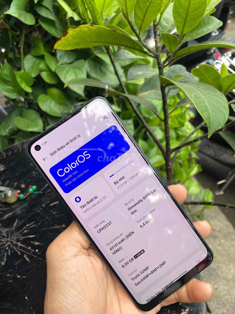 Oppo Reno 6z 5G 128GB Xanh 8/128 có GL. Mua bán Điện thoại tại Quận 11 Tp Hồ Chí Minh được đăng bởi KĐơn hình 1