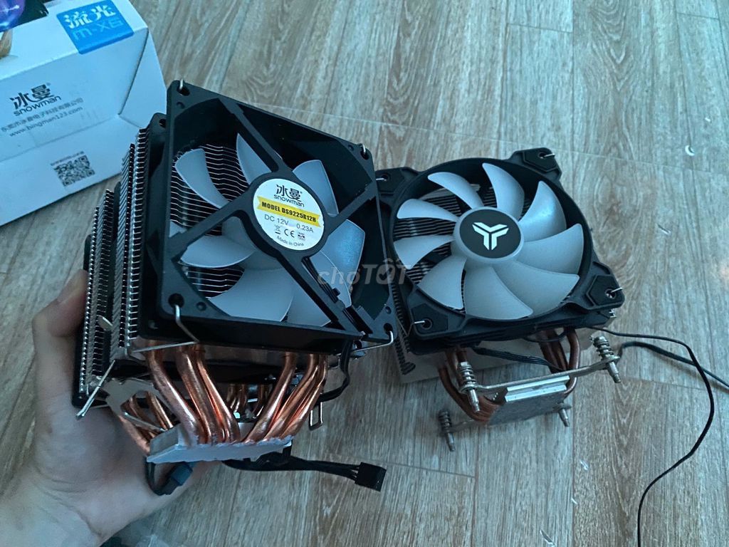 Quạt tản nhiệt CPU 6 ống đồng Như mới. Mua bán Linh kiện (RAM, Card...) tại Huyện Thanh Trì Hà Nội được đăng bởi Minh Hoàng hình 1