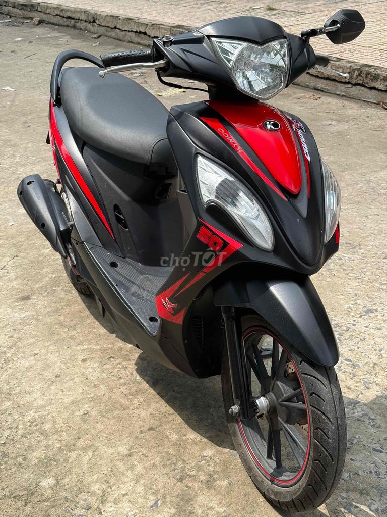 Мопед Kimco Candy 50cc, черный, красный