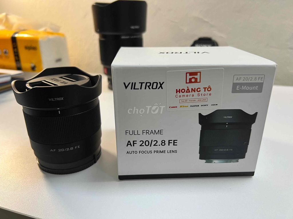 Lens Viltrox 20 2.8 FE siêu lướt fullbox