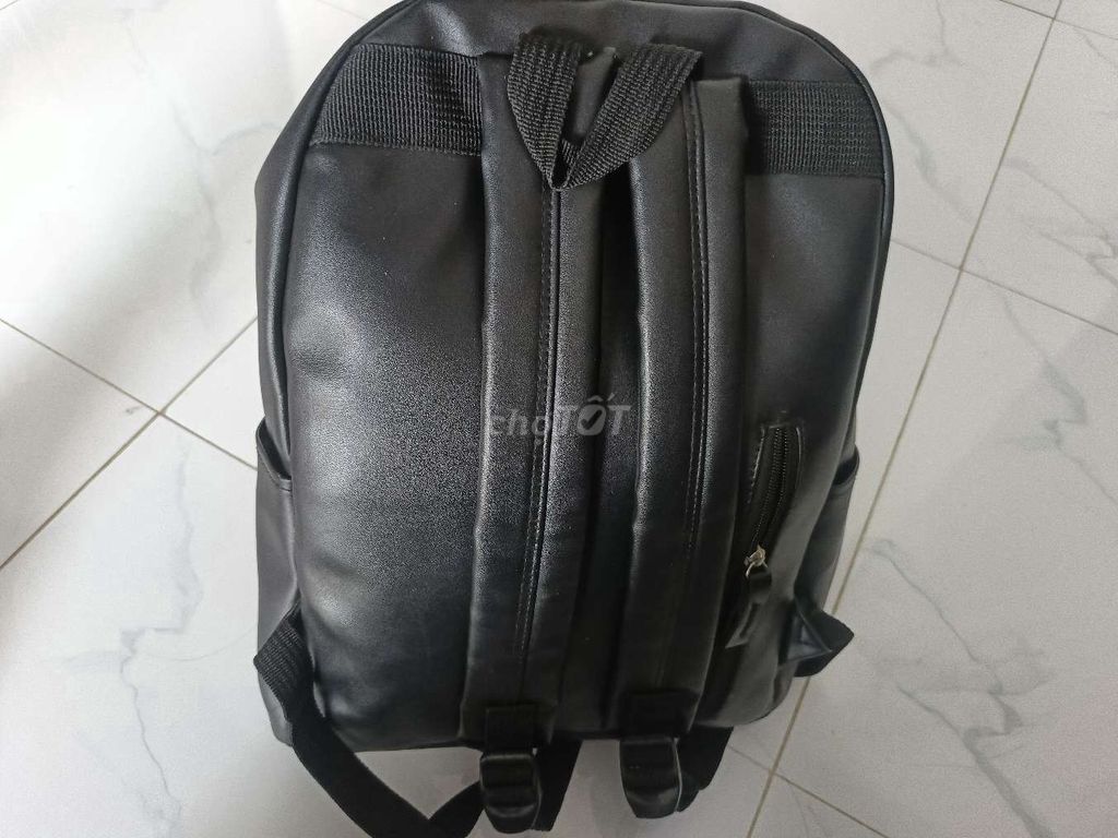 Ba lô Da Đen Unisex. Mua bán Túi xách tại Quận Cái Răng Cần Thơ được đăng bởi Cần Thơ  hình 1
