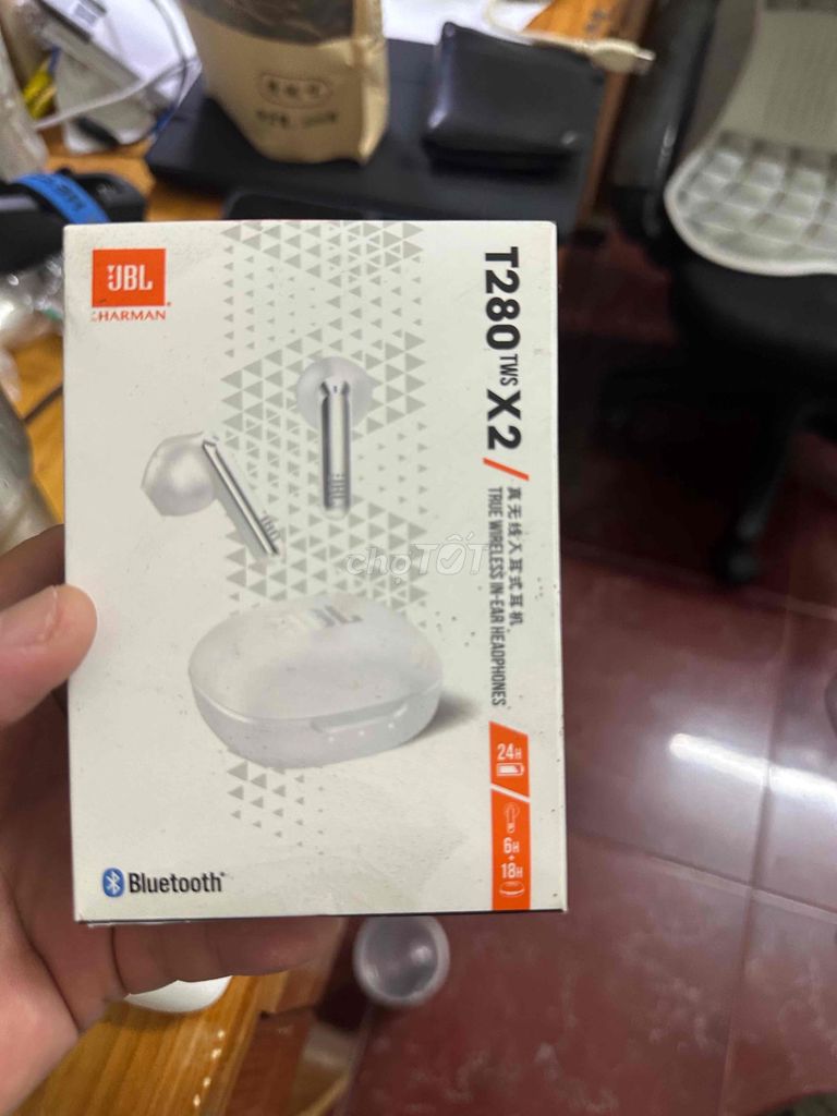 Tai nghe JBL T280 TWS X2 Trắng Bluetooth đẹp 99%. Mua bán Tivi, Âm thanh tại Quận Gò Vấp Tp Hồ Chí Minh được đăng bởi tung hình 1