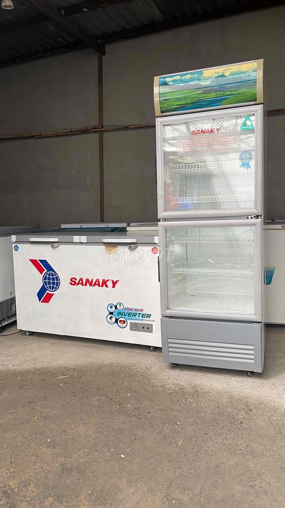 Tủ đông mát, tủ mát Sanaky thanh lý. Mua bán Tủ lạnh tại Quận Tân Phú Tp Hồ Chí Minh được đăng bởi Thu Huyền hình 1