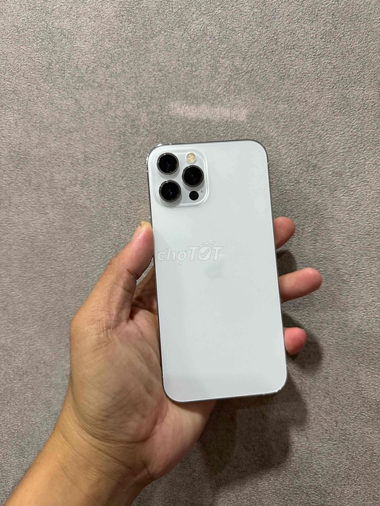 iPhone 12 Pro Max 128GB Bạc quốc Tế. Mua bán Điện thoại tại Quận Tân Phú Tp Hồ Chí Minh được đăng bởi Cellphone Car hình 1