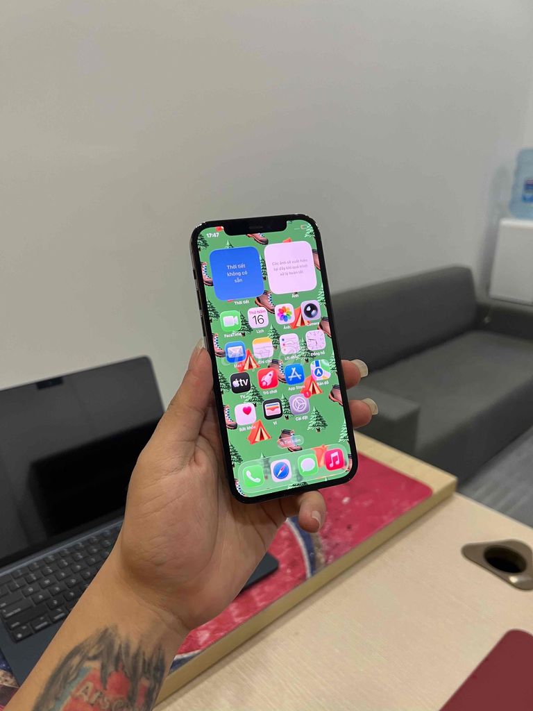 Apple iPhone 12 Pro QTE 128GB Zin All Nguyên. Mua bán Điện thoại tại Quận Cầu Giấy Hà Nội được đăng bởi Trung Kiên Trả Góp Bao Nợ Xấu hình 1