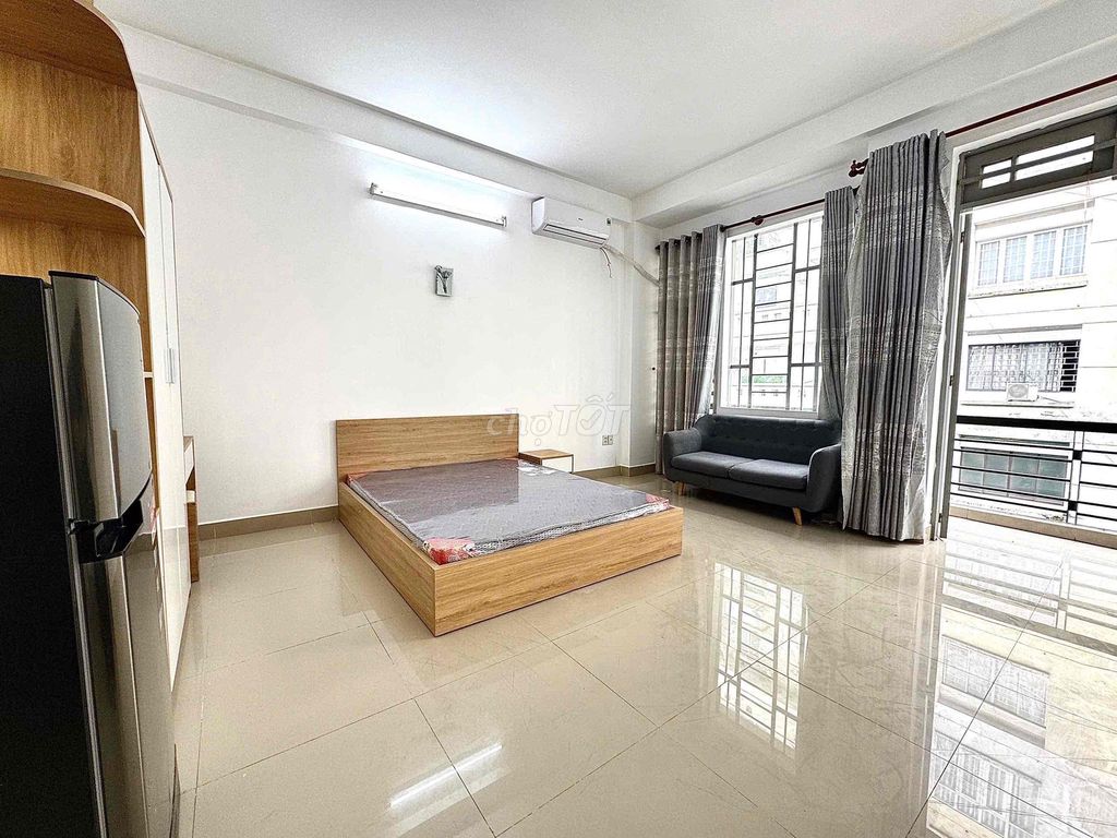 CHO THUÊ STUDIO BAN CÔNG MỚI KENG FULL TIỆN NGHI NGAY TOÀ VIETTEL Q3