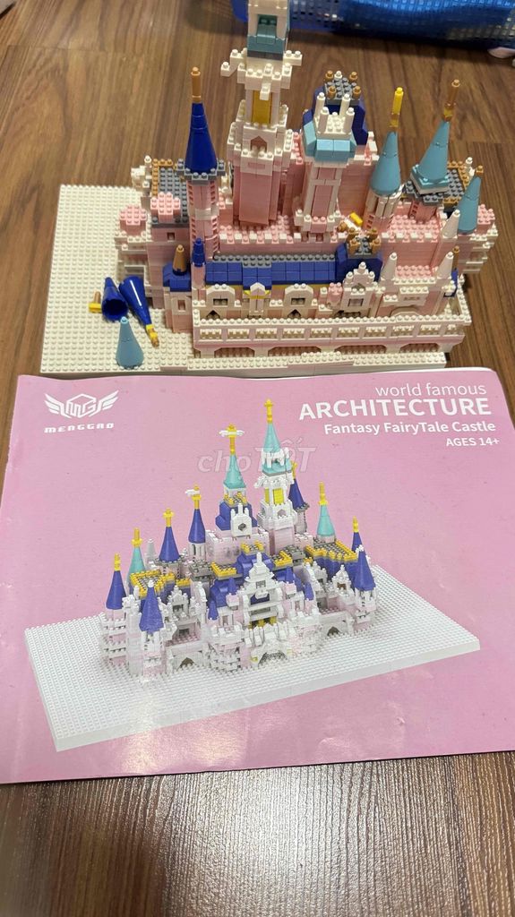 pass lại Bộ Đồ Chơi Lắp Ráp Lâu Đài Cho Bé