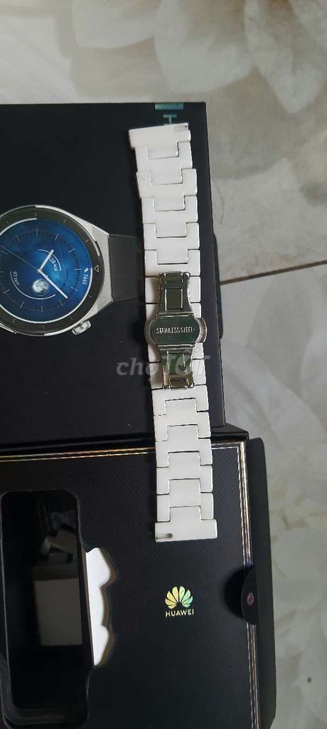 Dây gốm sứ màu trắng cho các đồng hồ dây 22mm