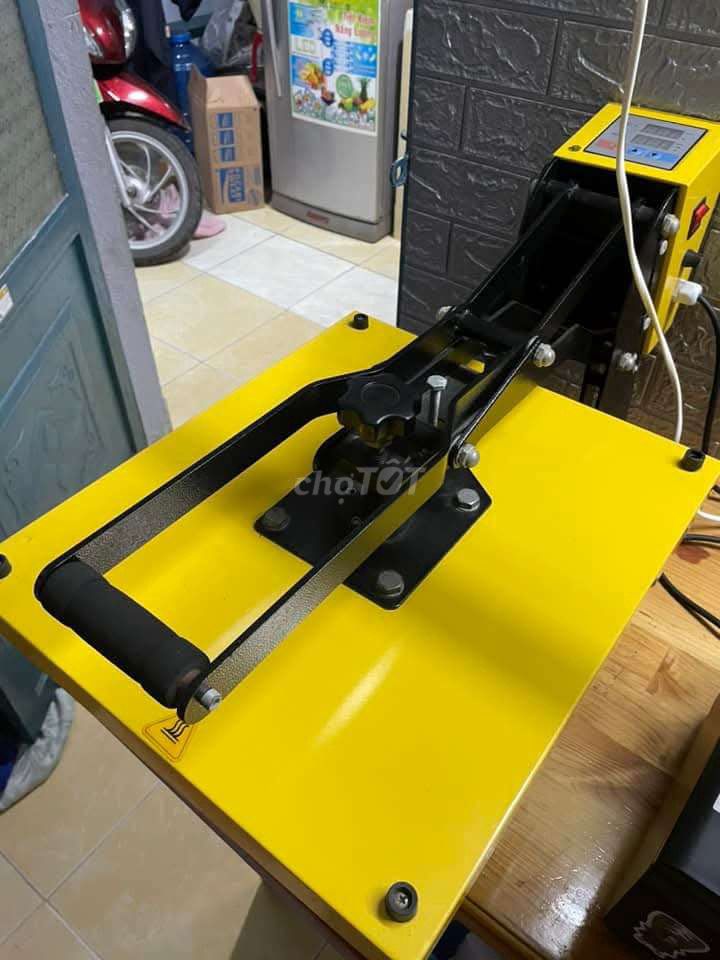 Máy ép nhiệt 38x45 Vàng đã sử dụng. Mua bán Đồ dùng văn phòng tại Thành phố Biên Hòa Đồng Nai được đăng bởi Q hình 1