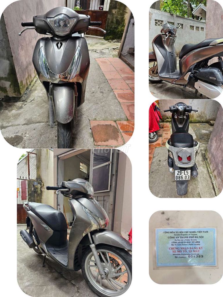 Honda SH 125i 2015 Серый