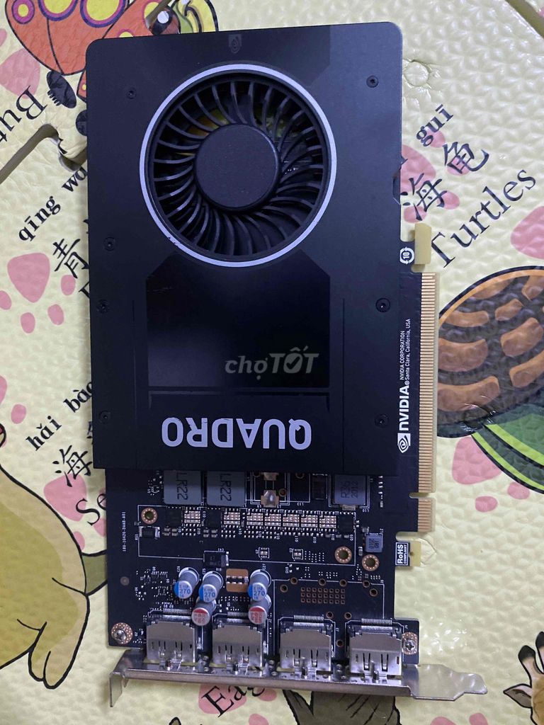 Card màn hình NVIDIA Quadro P2200. Mua bán Linh kiện (RAM, Card...) tại Huyện Sóc Sơn Hà Nội được đăng bởi Nguyễn văn Cường hình 1