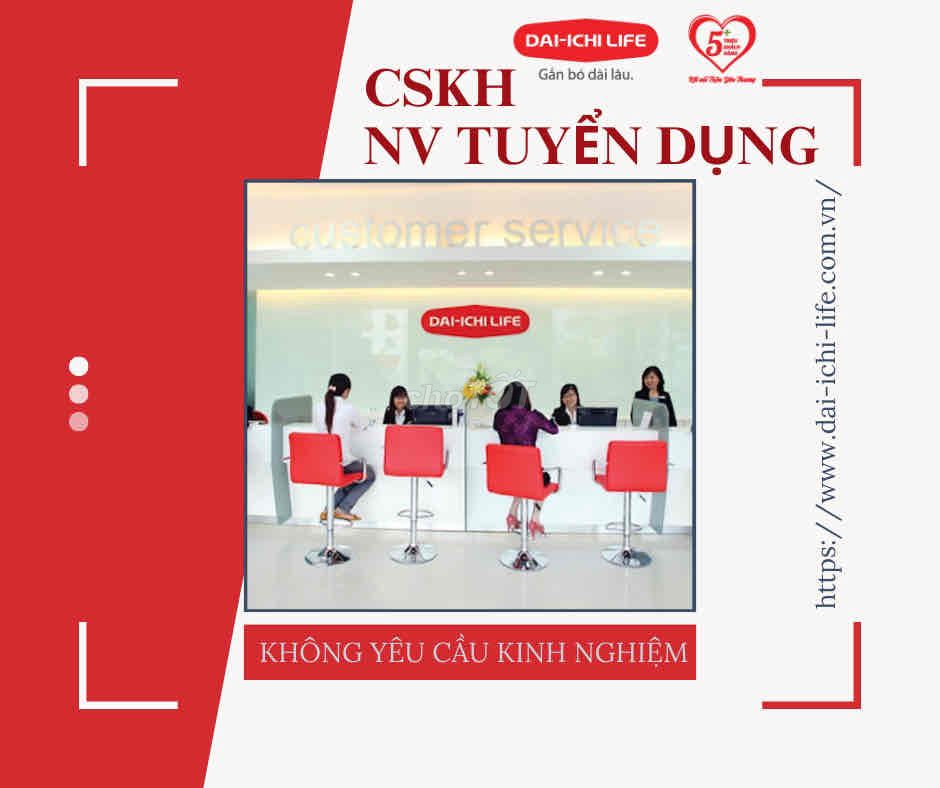 Tuyển 5 NV CSKH Khu Vực Đồng Xoài