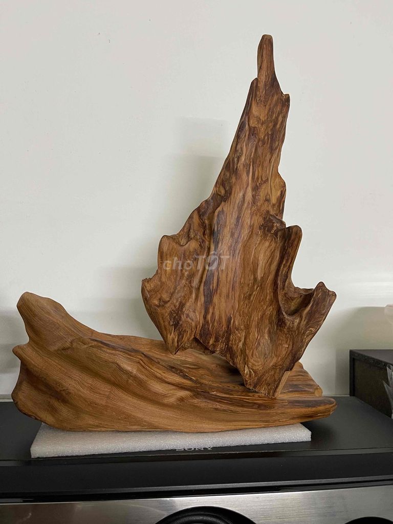 Lũa gỗ trưng bày phòng khách thơm tự nhiên