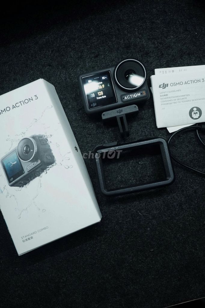 DJI Osmo Action 3 Đen bản đơn. Mua bán Máy ảnh, Máy quay tại Quận Bình Thạnh Tp Hồ Chí Minh được đăng bởi Le Dang Anh Tuan hình 1