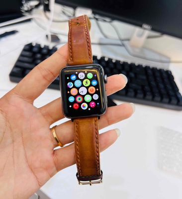 Apple Watch S3 42mm Gray Máy zin 97% Full phụ kiện