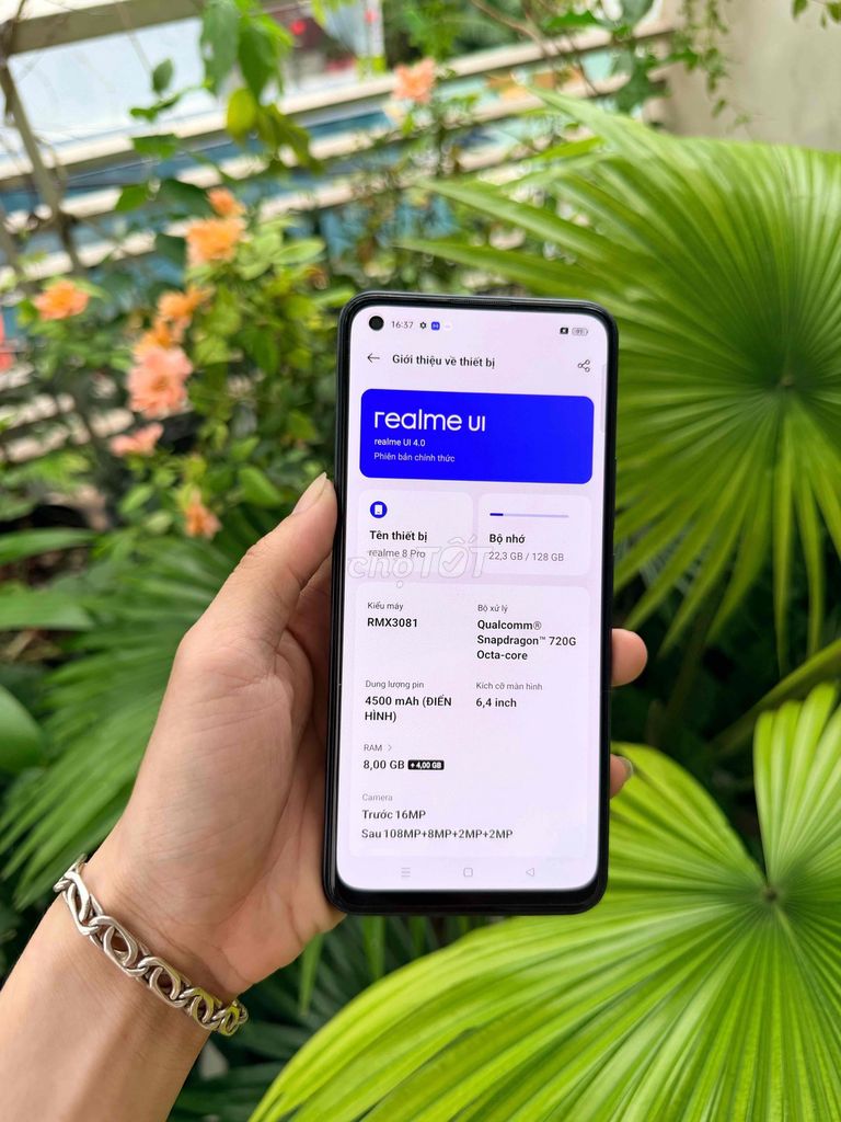 Realme 8 Pro ram8/128gb full chức năng. Mua bán Điện thoại tại Thành phố Thủ Đức Tp Hồ Chí Minh được đăng bởi Nguyễn Duy hình 1