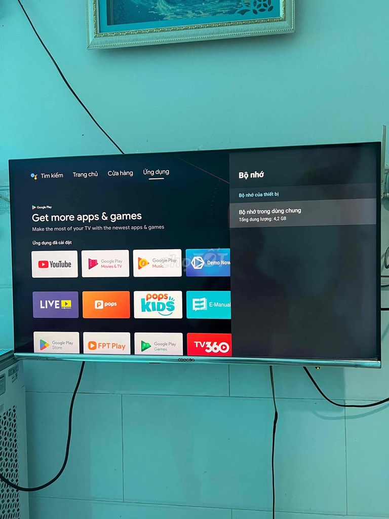 Tivi Coocaa 40 inch FHD Đã qua sử dụng. Mua bán Tivi, Âm thanh tại Quận 8 Tp Hồ Chí Minh được đăng bởi Nguyễn Phương Tuấn hình 1