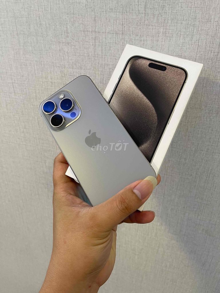 iPhone 15 Pro 256G Quốc Tế Pin 99% Xài Ngon. Mua bán Điện thoại tại Quận 3 Tp Hồ Chí Minh được đăng bởi Minh hình 1
