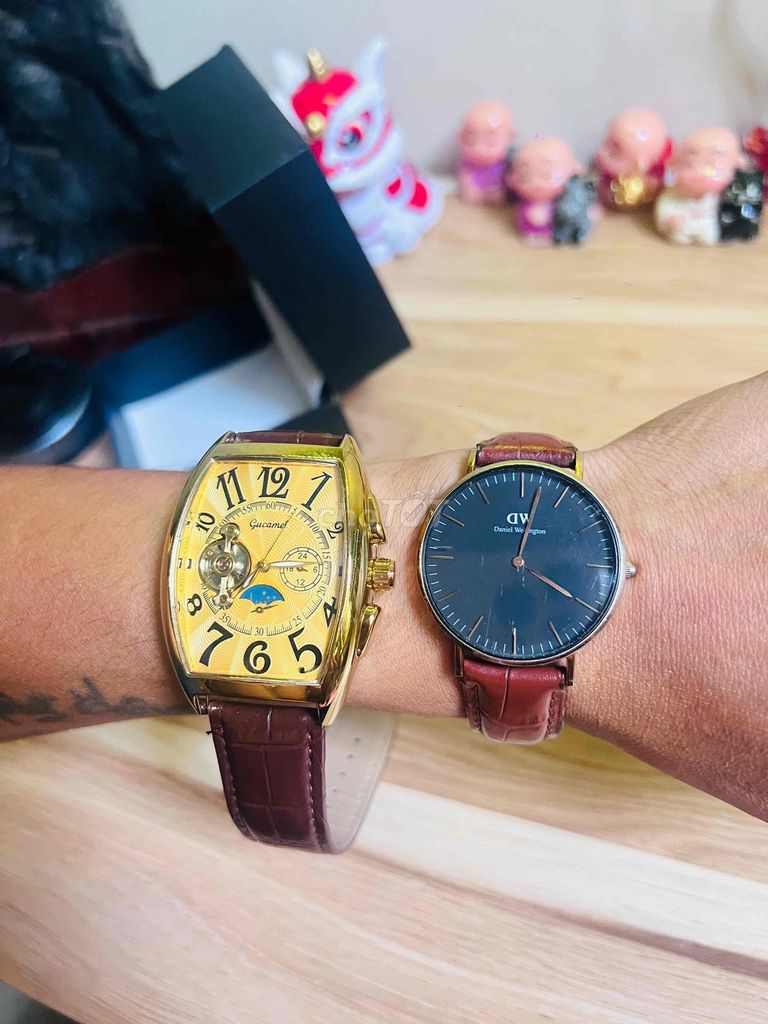 Đồng hồ đeo tay Unisex Sucamel Dây da Vàng. Mua bán Đồng hồ tại Huyện Cư M'gar Đắk Lắk được đăng bởi Thông Đinh hình 1