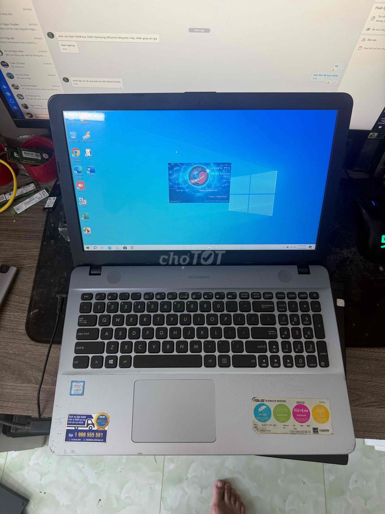Asus X541 i3 7100U 15.6 inch 8GB/128GB. Mua bán Laptop tại Quận Thanh Xuân Hà Nội được đăng bởi Nguyễn Duy Hùng hình 1