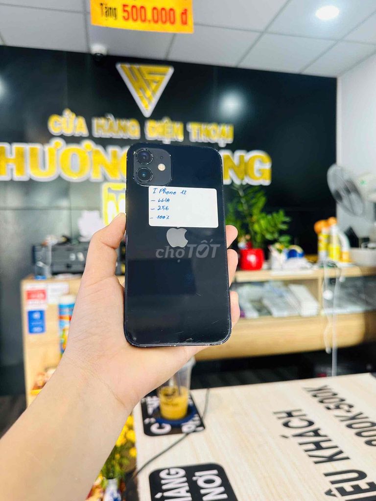 Apple iPhone 12 256GB Đen giá siêu iu🔥. Mua bán Điện thoại tại Thành phố Bến Tre Bến Tre được đăng bởi HươngGiangmobile hình 1