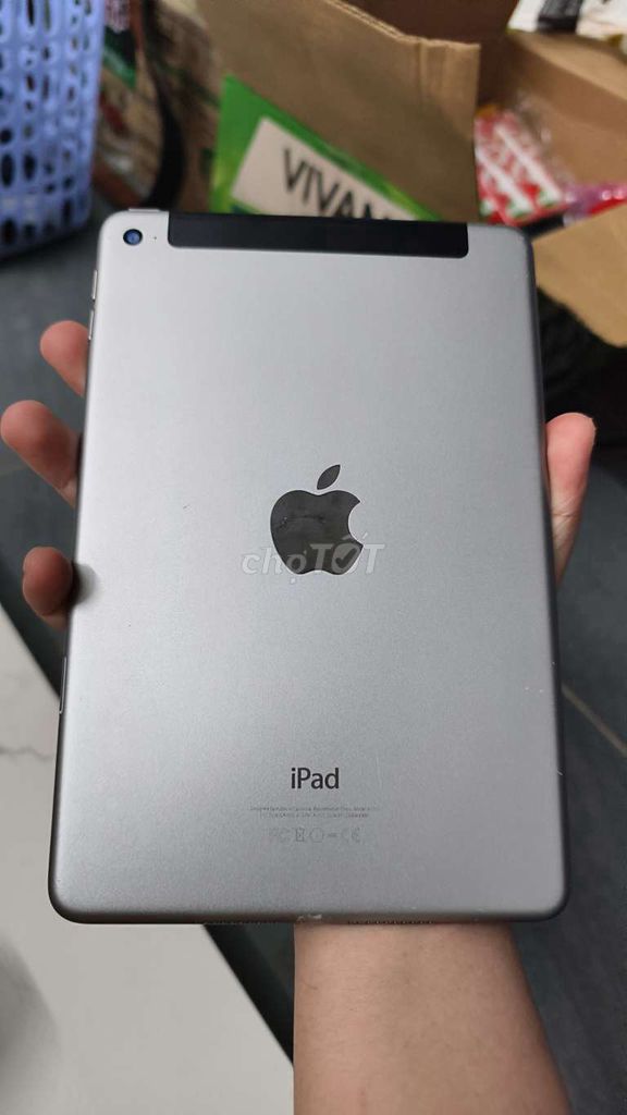 Apple iPad Mini 4 128GB Xám 4G Wifi. Mua bán Máy tính bảng tại Quận 7 Tp Hồ Chí Minh được đăng bởi Quý hình 1