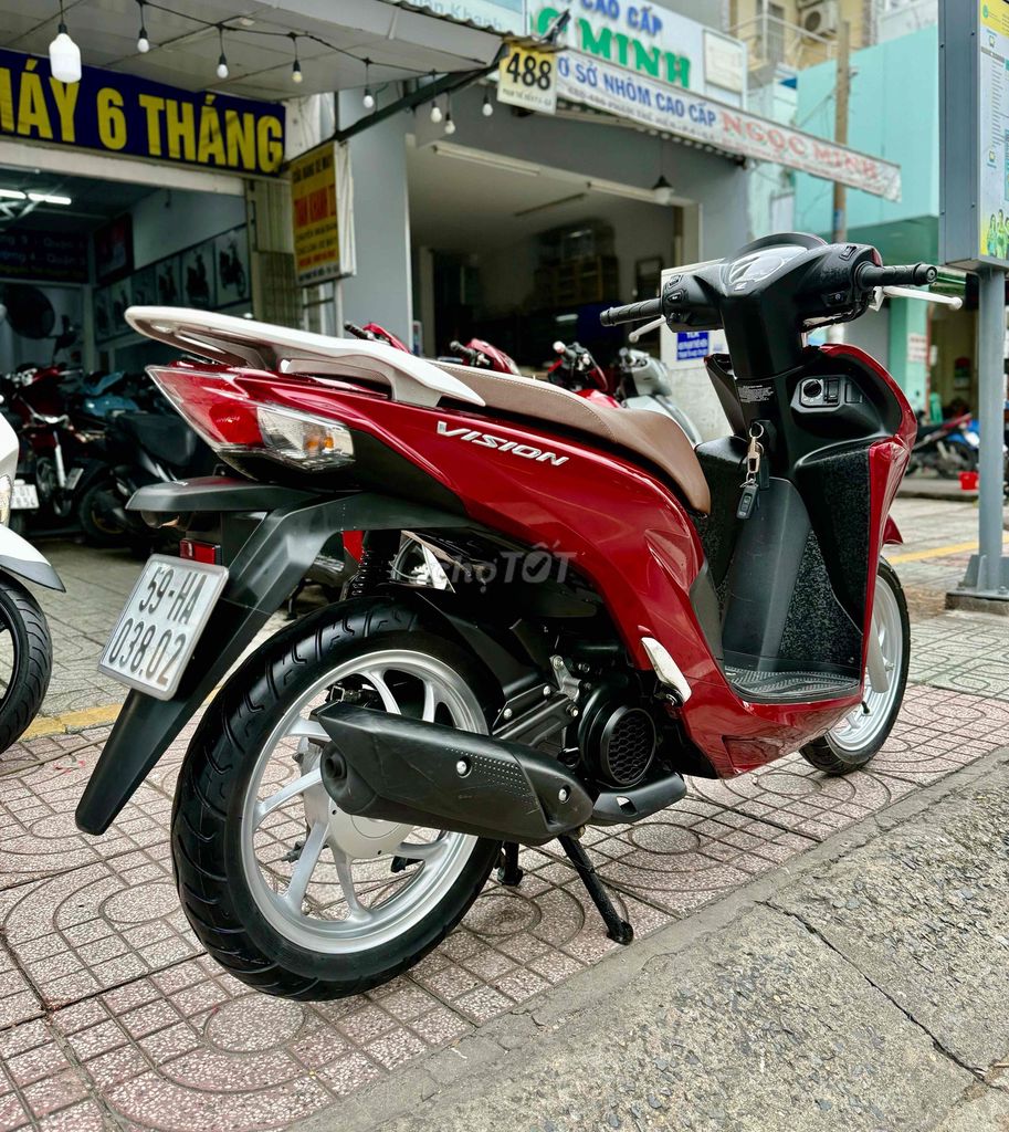 ❤️Honda Vision 2023 Dk 2024, BSTP 9Chủ, GÓP. Mua bán Xe máy tại Quận 8 Tp Hồ Chí Minh được đăng bởi Tấn Đạt hình 10