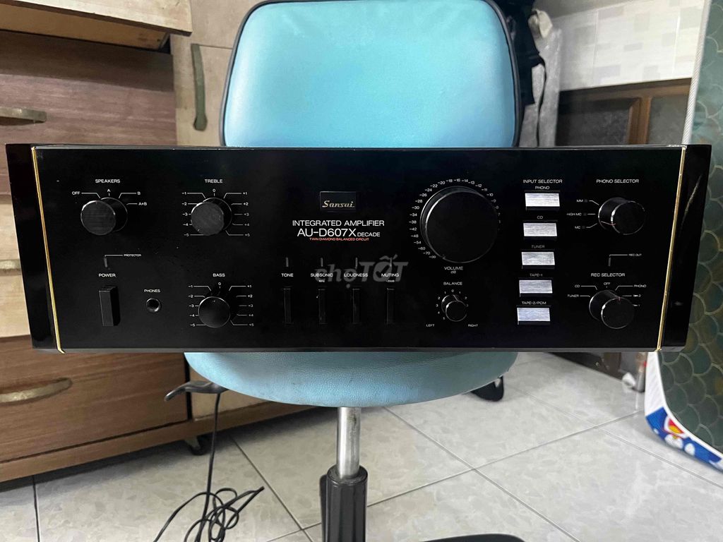 Amply Sansui D607X Decade. Mua bán Tivi, Âm thanh tại Quận Tân Phú Tp Hồ Chí Minh được đăng bởi Tấn Anh  hình 1